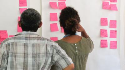 More than 500 direct and indirect information collected using co-creation and a Human Centered Design approach in Bilwi, Nicaragua. Photo credits: Natalia Adler, 2013